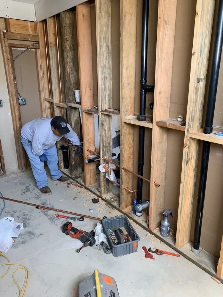 Commercial rough-in plumbing for Water Heater Replacement in Bowentown